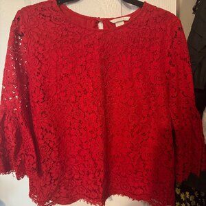 H&M Red Blouse